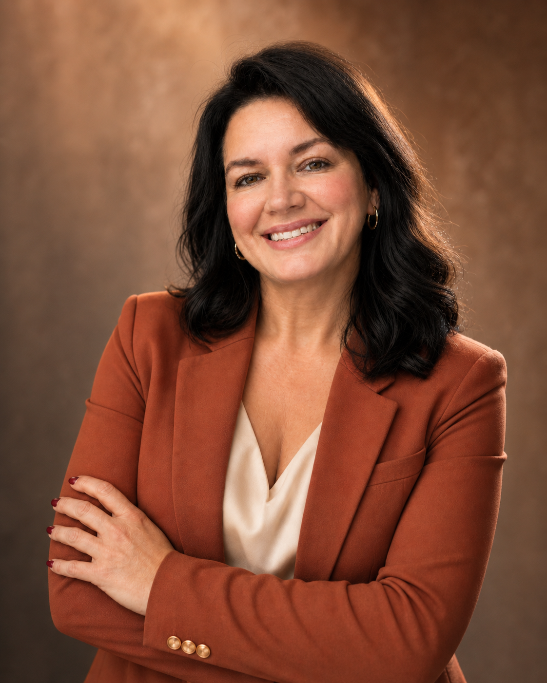 Heiddy Toledo, fundadora de WAKIA LLC y Migrant Help USA, en su oficina en Tulsa Oklahoma